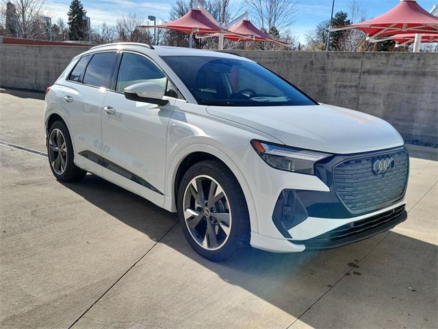 new 2025 Audi Q4 e-tron car, priced at $62,074