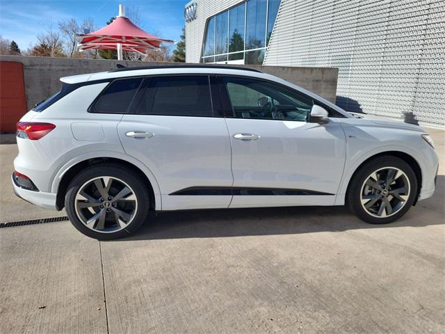 new 2025 Audi Q4 e-tron car, priced at $62,074