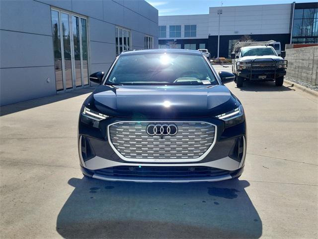 new 2025 Audi Q4 e-tron Sportback car, priced at $70,014