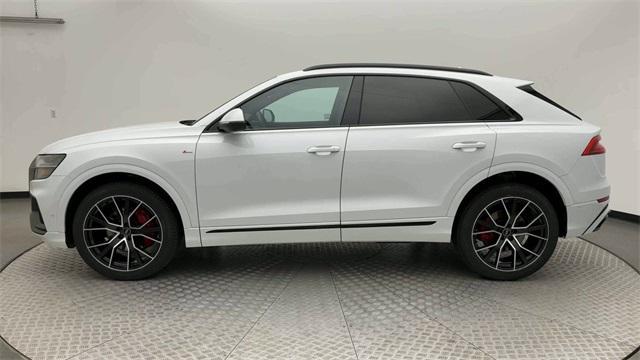 used 2021 Audi Q8 car, priced at $34,500