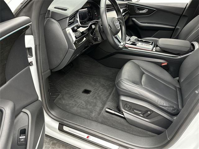 used 2021 Audi Q8 car, priced at $34,500
