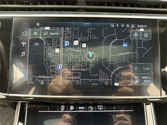 used 2021 Audi Q8 car, priced at $34,500