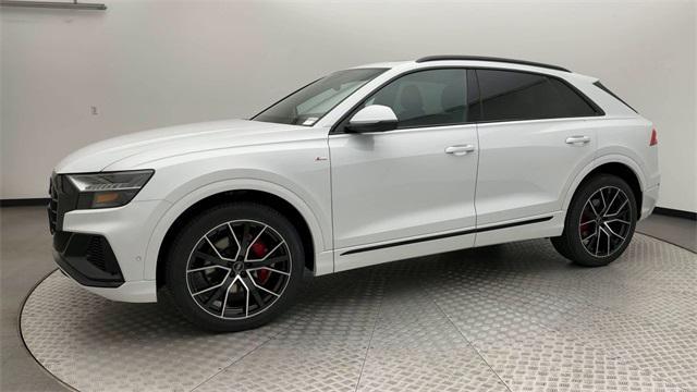 used 2021 Audi Q8 car, priced at $34,500