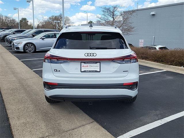 new 2025 Audi Q4 e-tron car, priced at $62,724