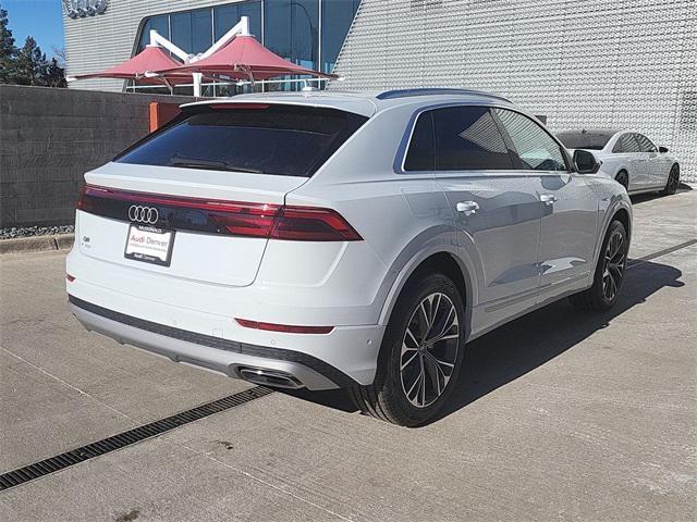 new 2025 Audi Q8 car, priced at $81,914