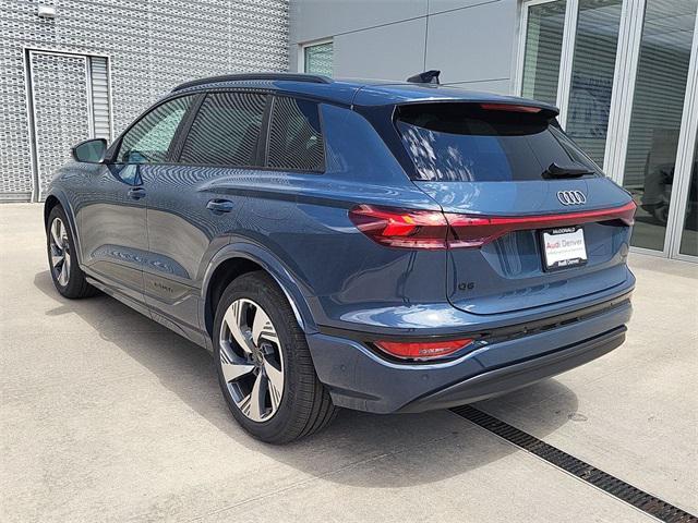 new 2025 Audi Q6 e-tron car, priced at $77,759
