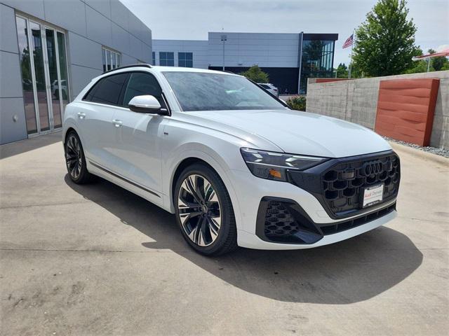 new 2025 Audi Q8 car, priced at $90,104