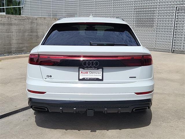new 2025 Audi Q8 car, priced at $90,104