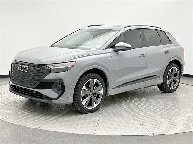 used 2023 Audi Q4 e-tron car, priced at $28,799