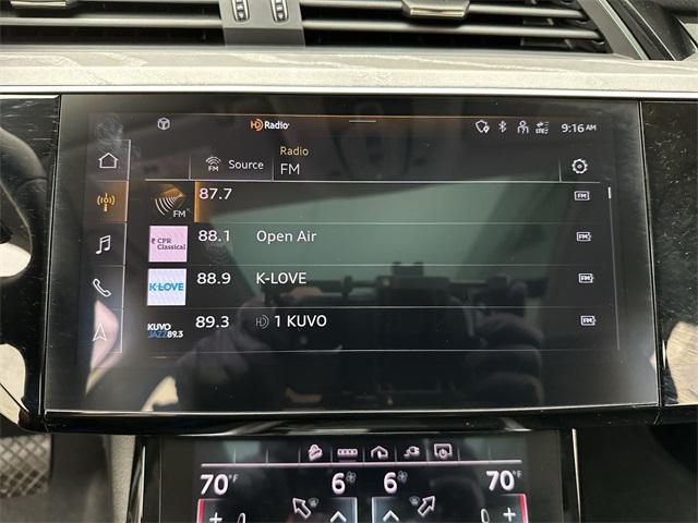 used 2024 Audi Q8 e-tron car, priced at $55,145
