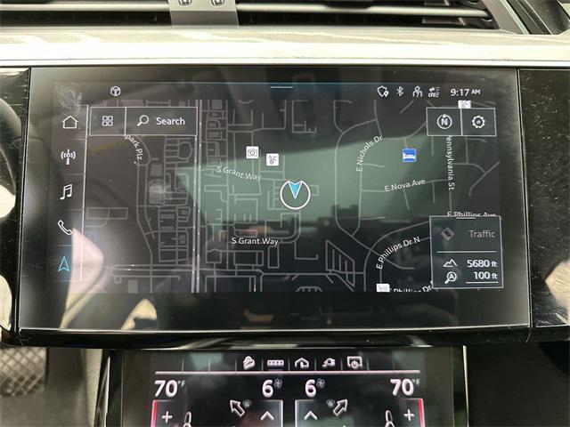 used 2024 Audi Q8 e-tron car, priced at $55,145