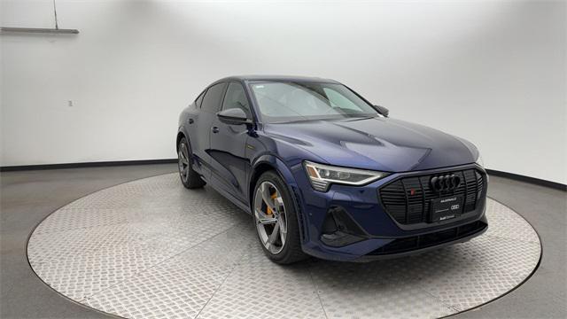 used 2022 Audi e-tron S car, priced at $49,749