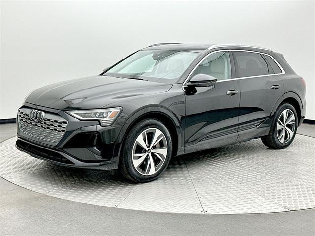 used 2024 Audi Q8 e-tron car, priced at $53,705
