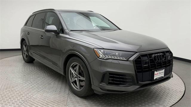 used 2021 Audi Q7 car, priced at $30,000