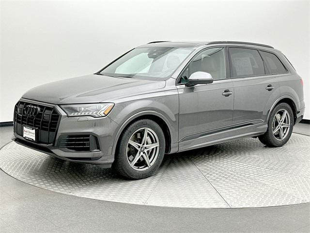 used 2021 Audi Q7 car, priced at $30,000