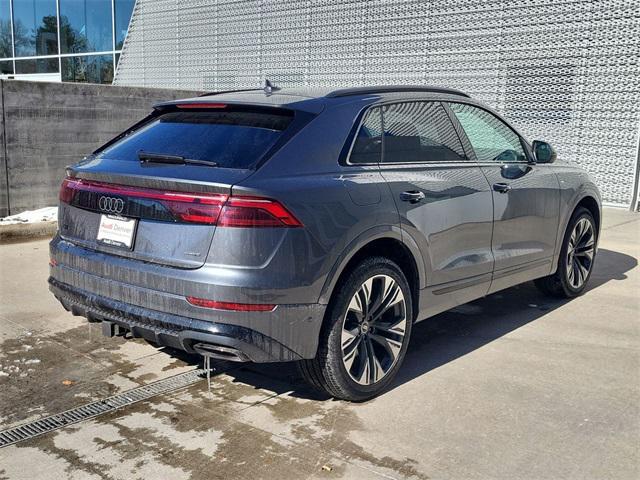 new 2025 Audi Q8 car, priced at $87,359