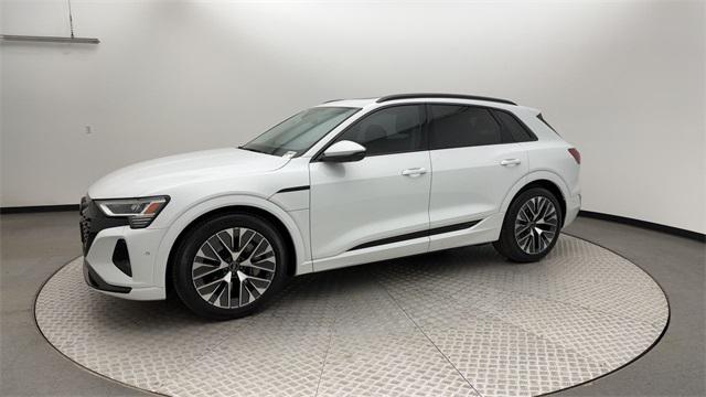 used 2024 Audi Q8 e-tron car, priced at $55,349
