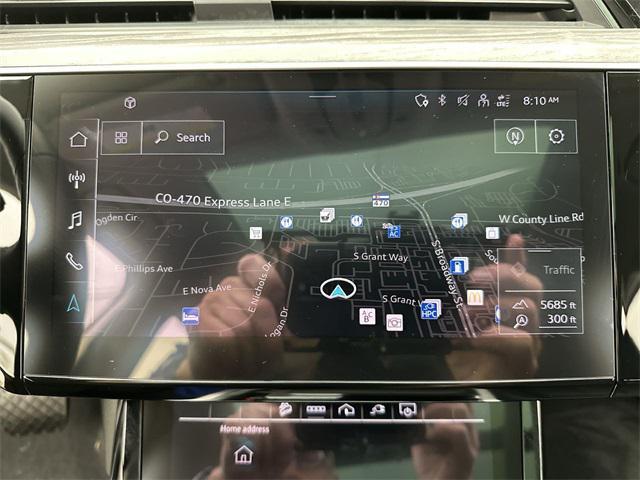 used 2024 Audi Q8 e-tron car, priced at $55,349