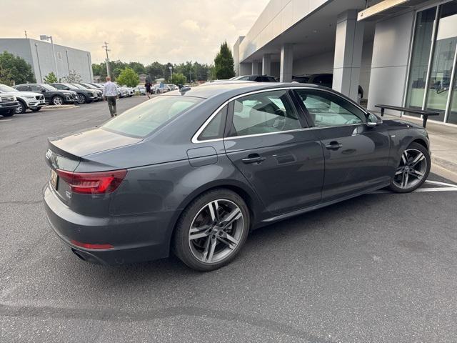 used 2018 Audi A4 car, priced at $19,799