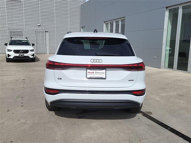 new 2025 Audi Q6 e-tron car, priced at $75,524