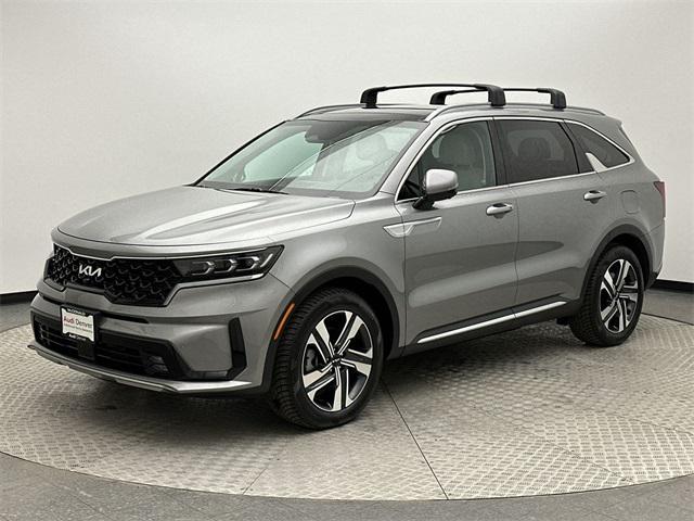 used 2023 Kia Sorento Plug-In Hybrid car, priced at $40,549