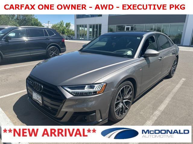 used 2021 Audi A8 car, priced at $55,399