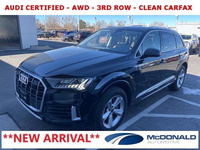 used 2024 Audi Q7 car, priced at $61,799