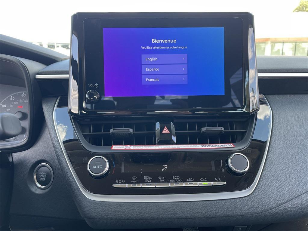 new 2025 Toyota Corolla car, priced at $25,419