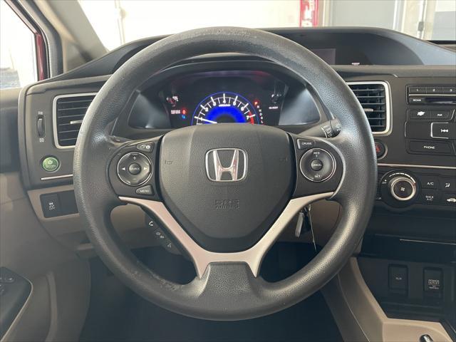 used 2015 Honda Civic car, priced at $10,995