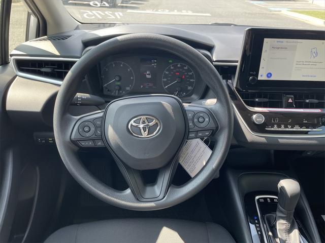new 2025 Toyota Corolla Hybrid car, priced at $26,217