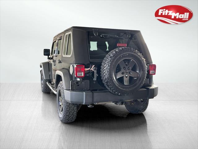 used 2012 Jeep Wrangler Unlimited car, priced at $18,595