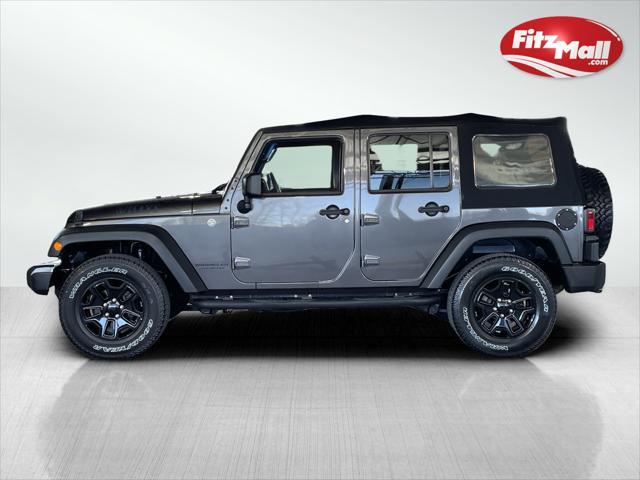 used 2014 Jeep Wrangler Unlimited car, priced at $16,495