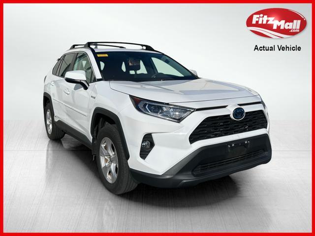 used 2021 Toyota RAV4 Hybrid car, priced at $31,995