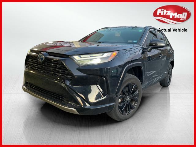 used 2022 Toyota RAV4 Hybrid car, priced at $32,395