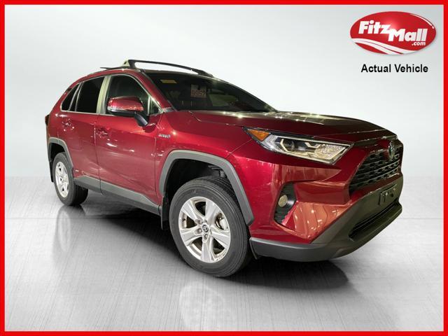 used 2021 Toyota RAV4 Hybrid car, priced at $31,995