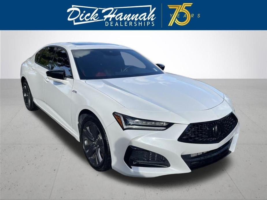 used 2021 Acura TLX car, priced at $33,011