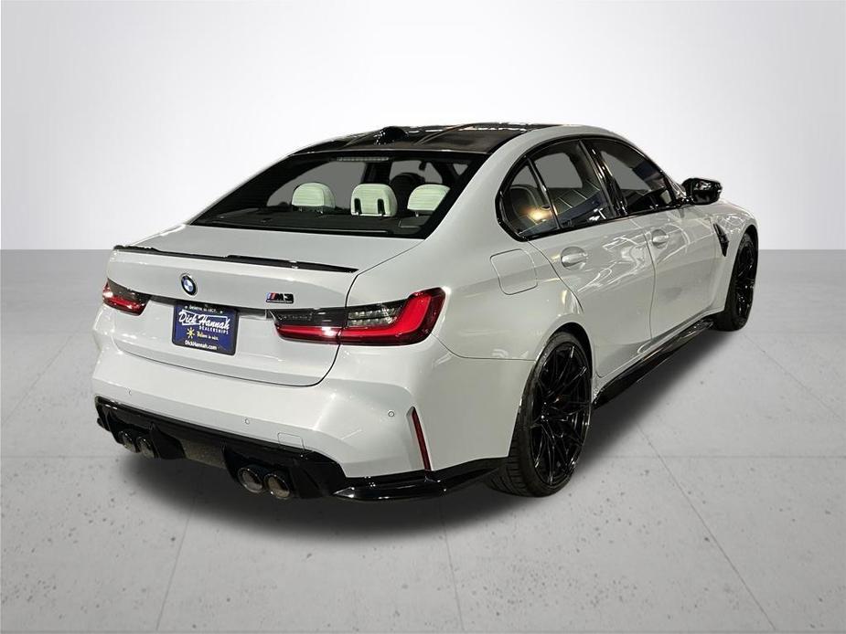 used 2022 BMW M3 car, priced at $79,979