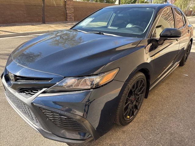 used 2021 Toyota Camry car, priced at $23,488