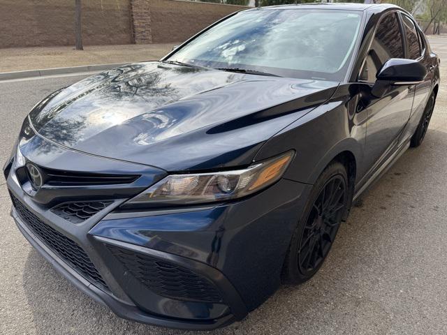 used 2021 Toyota Camry car, priced at $25,485