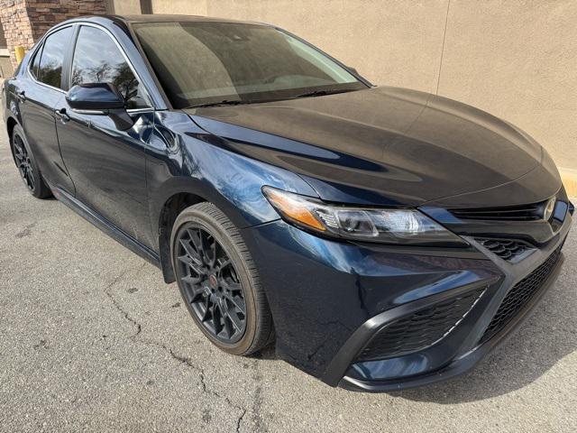 used 2021 Toyota Camry car, priced at $25,485