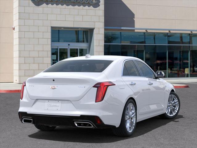 new 2025 Cadillac CT4 car, priced at $43,890