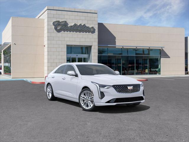 new 2025 Cadillac CT4 car, priced at $43,890