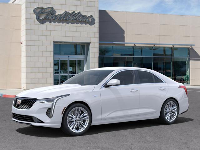 new 2025 Cadillac CT4 car, priced at $43,890