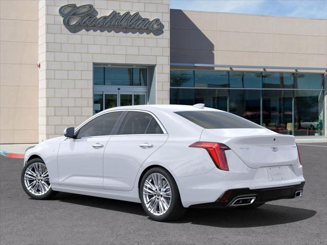 new 2025 Cadillac CT4 car, priced at $43,890