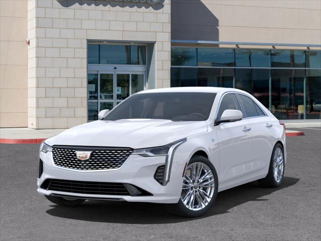 new 2025 Cadillac CT4 car, priced at $43,890