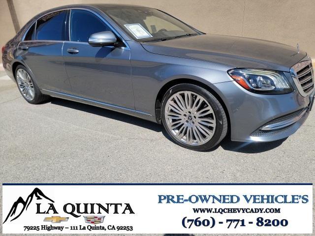 used 2020 Mercedes-Benz S-Class car, priced at $48,785