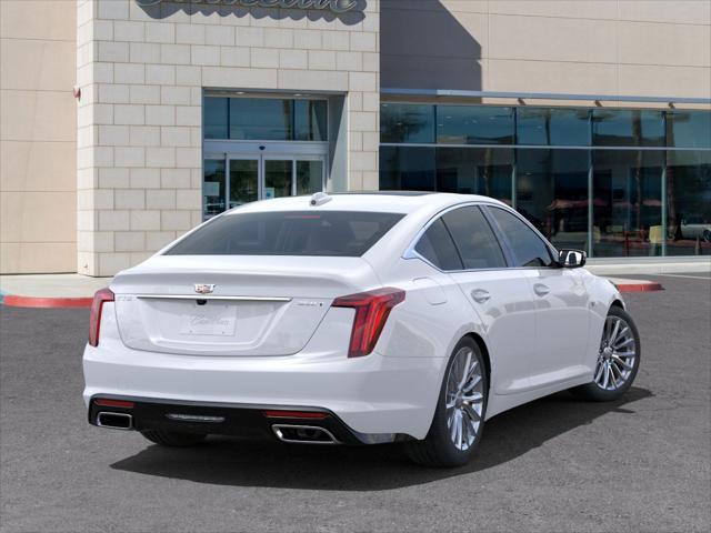 new 2025 Cadillac CT5 car, priced at $55,135