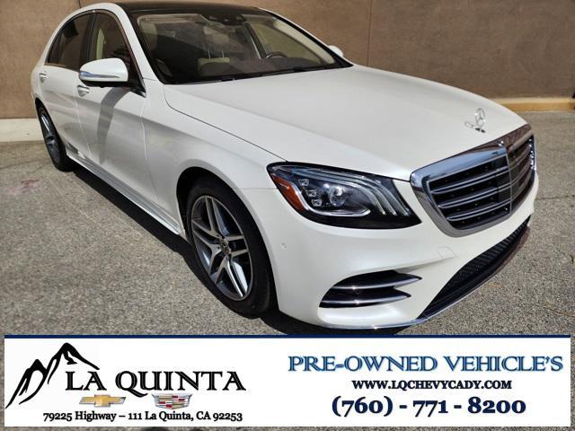 used 2019 Mercedes-Benz S-Class car, priced at $45,988