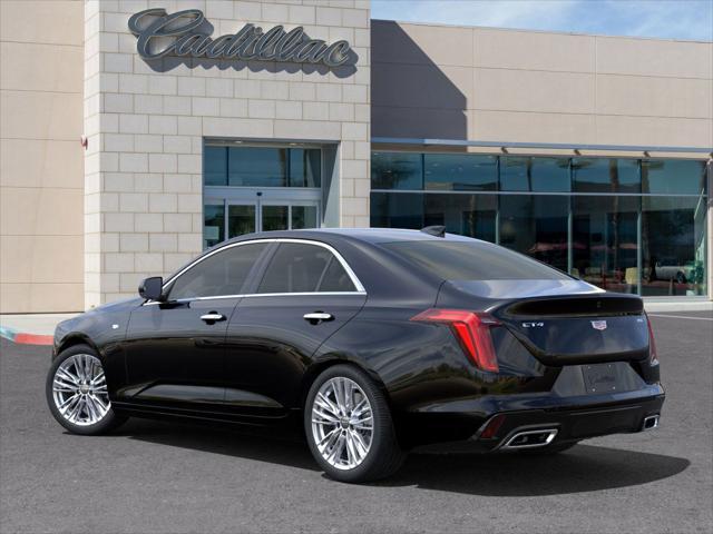 new 2025 Cadillac CT4 car, priced at $43,890