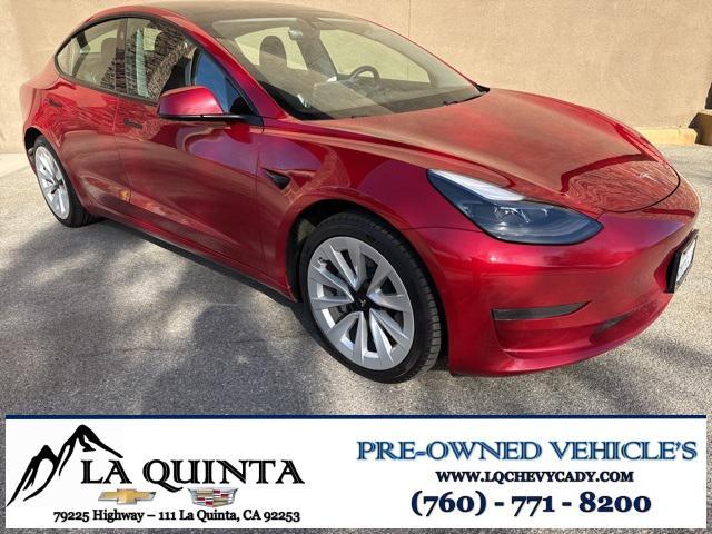 used 2021 Tesla Model 3 car, priced at $26,985